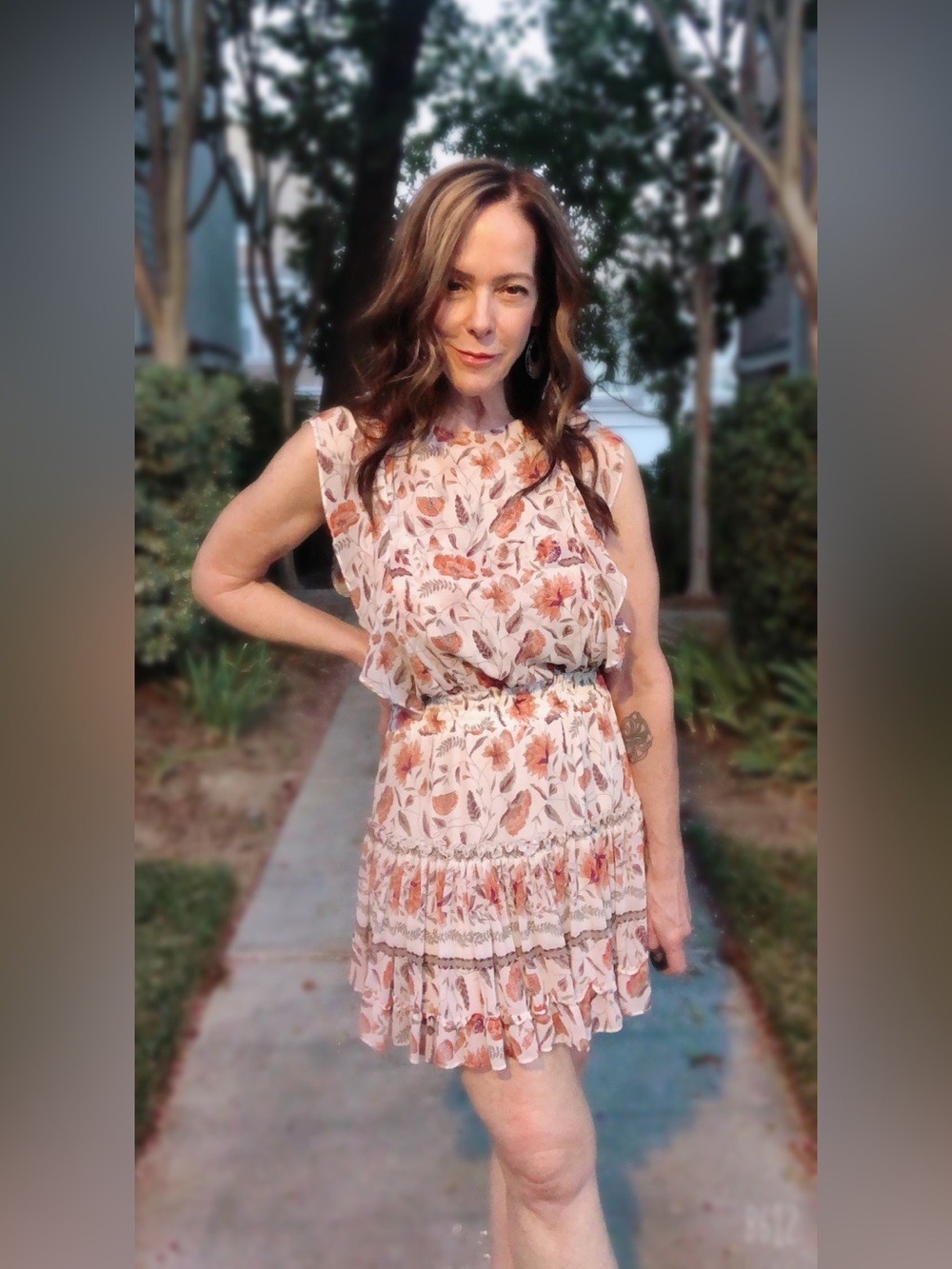 MISA Floral Gina Dress